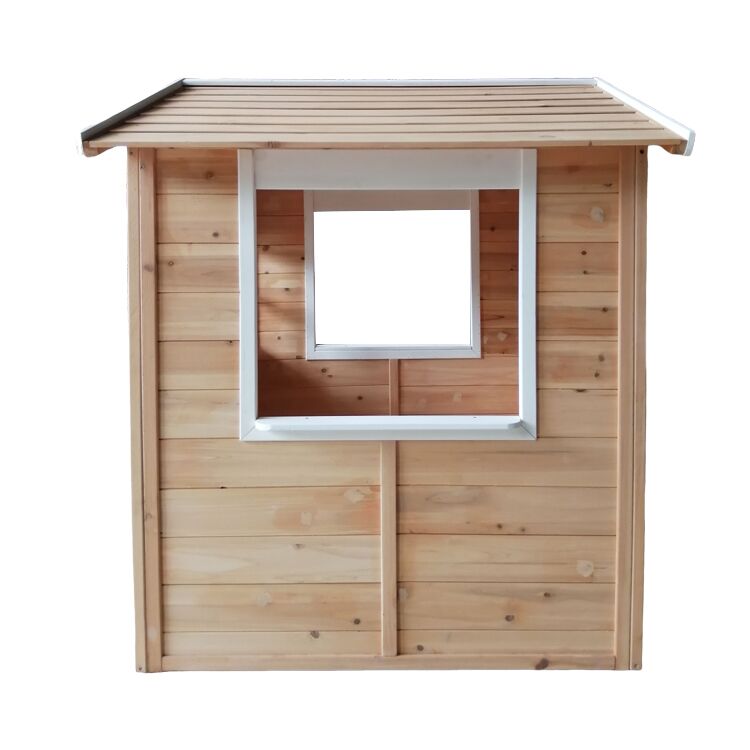 Wooden Outdoor Cottage-Style Playhouse for Children