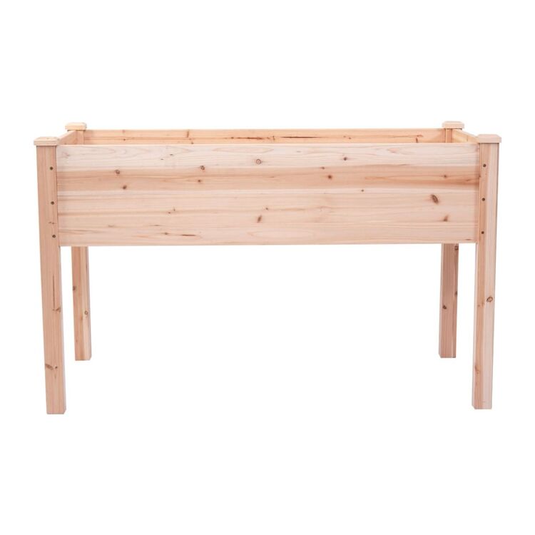 Wood Elevated Raised Garden Bed Planter for Vegetables and Herbs