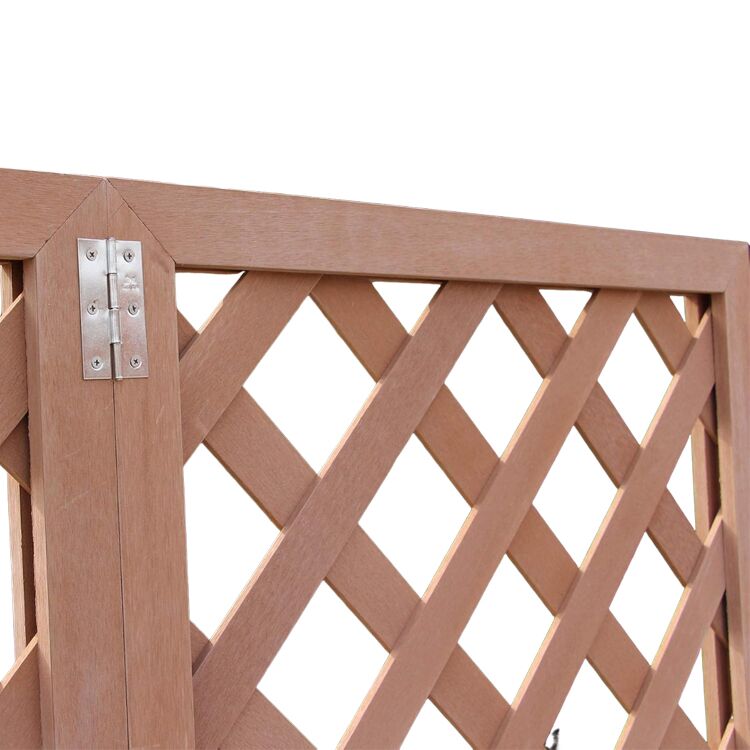 Folding Wood Lattice Screen