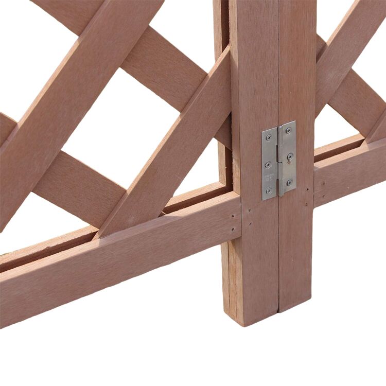 Folding Wood Lattice Screen