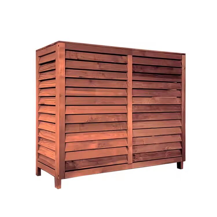 Wooden Air Conditioner Cover