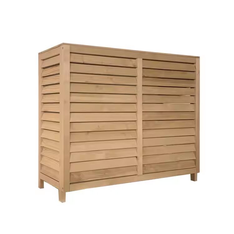 Wooden Air Conditioner Cover