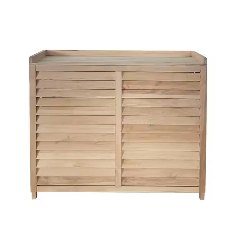 Wooden Air Conditioner Cover